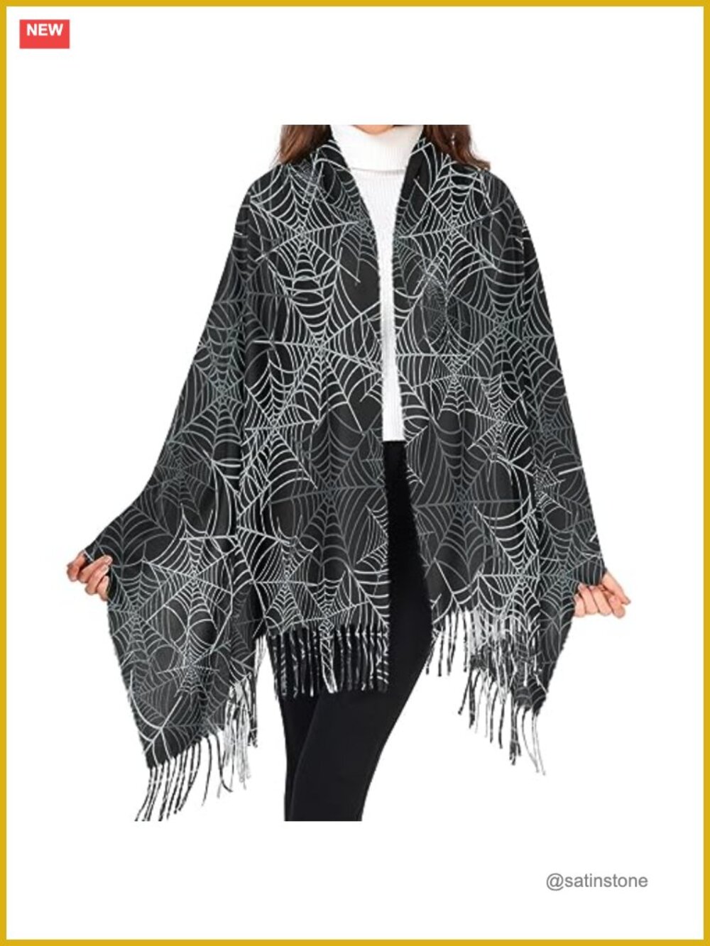 Women's Pashmina Shawl Wrap - Soft Warm Scarf for Winter